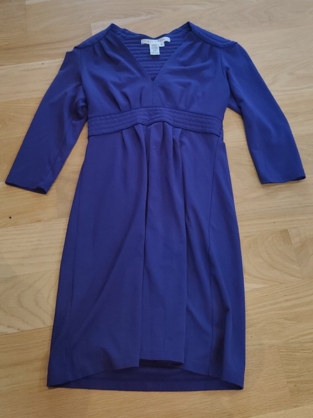 Max Studio Dress‎ Women Size Small Purple 3/4 Sleeve